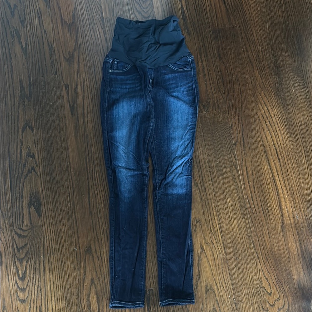 Women's Blue Maternity Jeans